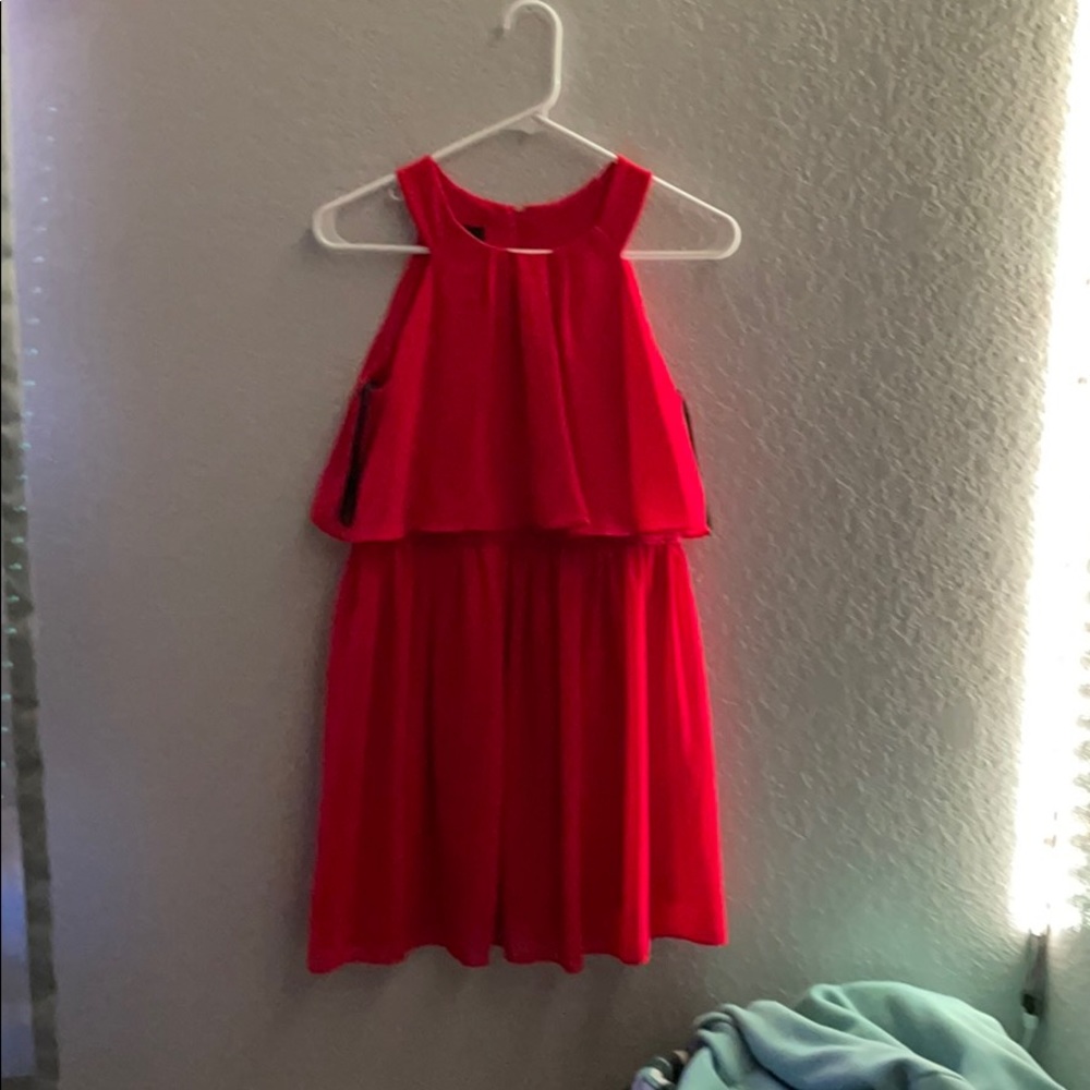 Red dress